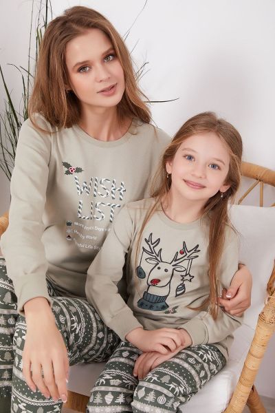 Γυναικεία χειμωνιάτικη πιτζάμα "Arnetta" WISH LIST