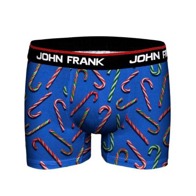 Εσώρουχο Boxer John Frank "CANDY CANE" - Christmas Edition