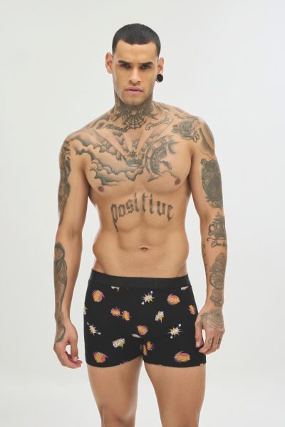 Ανδρικά εσώρουχα Boxer "SOMA" βαμβακερό 2 τεμάχια πολύχρωμα σχέδια