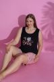 Πιτζάμα Plus Size Σορτσάκι 