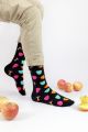 Ανδρικές - Εφηβικές Fashion Κάλτσες Crazy Socks APPLE