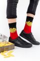 Ανδρικές - Εφηβικές Fashion Κάλτσες Crazy Socks B. FRIES