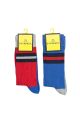 Ανδρικές casual κάλτσες  Cimpa LINES 2 ζευγάρια