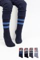 Αγορίστικες Παιδικές κάλτσες αθλητικές 4 ζευγάρια με ρίγες
