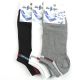 ανδρικές κάλτσες σοσόνια 3 τεμάχια σε γκρι, άσπρο και μαύρο χρώμα