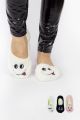 Γυναικείες Fashion Κάλτσες - Παντόφλες Abilita MEOW 3 ζευγάρια