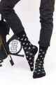 Ανδρικές Fashion Κάλτσες Trendy BLACK MARTINI