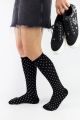 Γυναικείες Κάλτσες Knee-High Bony DOTS BUCKLE