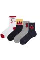 Γυναικείες ημίκοντες κάλτσες Modernty SQUID GAME 4 ζευγάρια