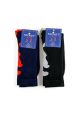 Αθλητικές κάλτσες Trendy 2 ζευγάρια πολύχρωμο