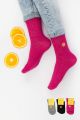 Γυναικείες Ημίκοντες Κάλτσες Trendy ORANGE II 3 ζευγάρια