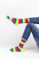 Fashion Κάλτσες Crazy Socks RAINBOW