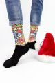 Unisex Christmas Κάλτσες Trendy PAPA SMURF