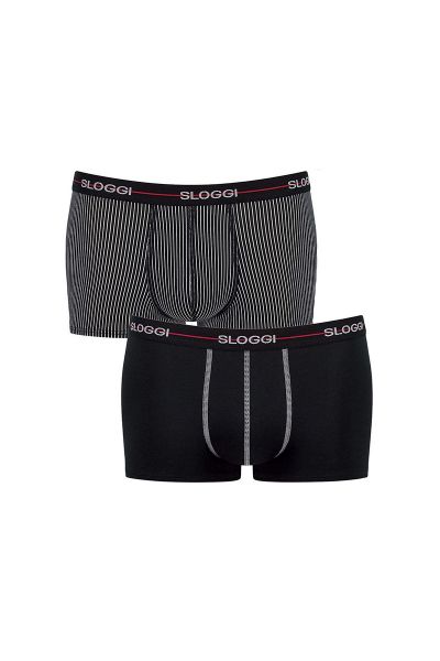 Sloggi Men Start Hipster Μαύρο 2 τεμάχια