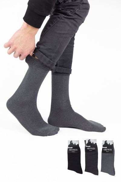 Ανδρικές κλασικές Κάλτσες Palma βαμβακερές μονό λάστιχο τριάδα