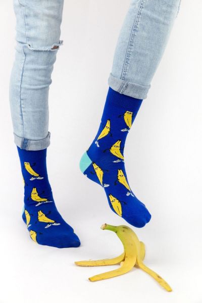 Ανδρικές - Εφηβικές Fashion Κάλτσες Crazy Socks BANANAS