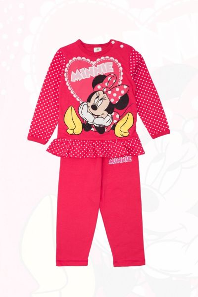  Χειμωνιάτικη πιτζάμα κοριτσίστικη Disney με σχέδιο minnie mouse