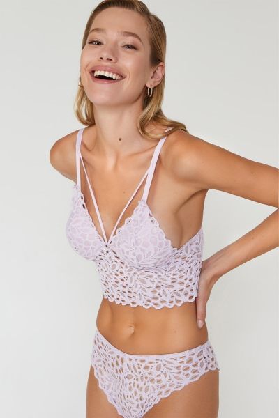 Γυναικείο σετ bralette με brazilian εσώρουχο Cansoy ALECIA