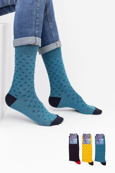 Ανδρικές Casual Κάλτσες Design WRONG I 3 ζευγάρια