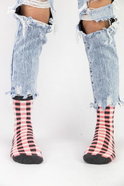 Γυναικείες Casual κάλτσες Pamela CHECKERBOAR