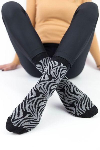 Casual Κάλτσες Pamela ZEBRA IV