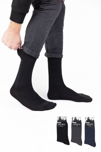 Ανδρικές κλασικές Κάλτσες Tony τριάδα βαμβακερές μονό λάστιχο