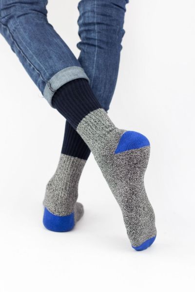 Ανδρικές Κάλτσες Πετσετέ Crazy Socks DEER BLUE II