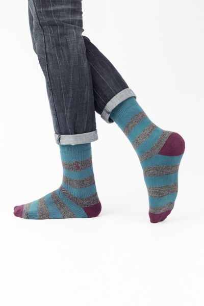 Ανδρικές κάλτσες πετσετέ Crazy Socks PETROL