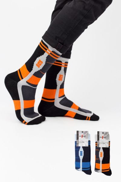 Ανδρικές Κάλτσες Πετσετέ Design BOB I 2 ζευγάρια