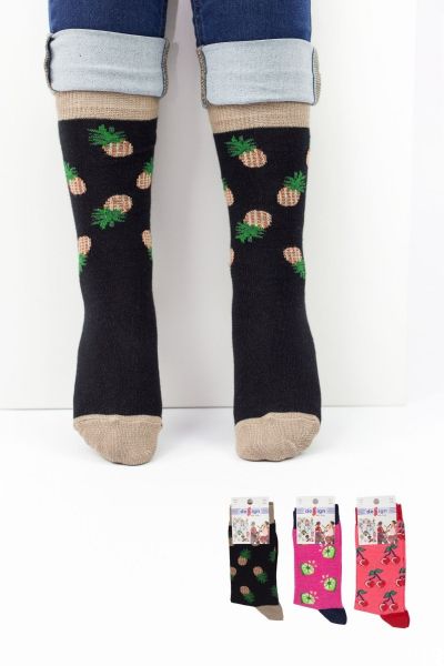 Παιδικές κάλτσες για κορίτσι  Design FRUITS II 3 ζευγάρια