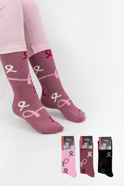 Κοριτσίστικες Παιδικές κάλτσες με φιόγκους 4 ζευγάρια πετσετέ πολύχρωμες