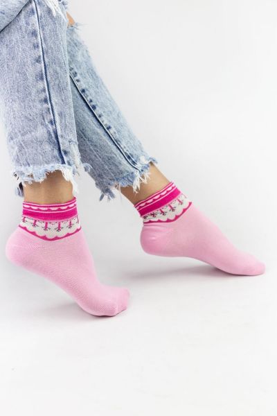 Γυναικείες Ημίκοντες Κάλτσες Design VINTAGE