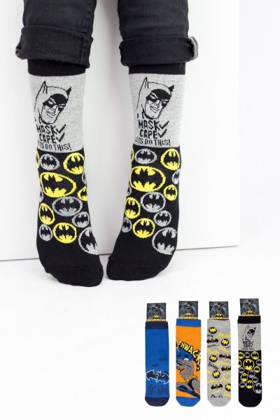 Παιδικές κάλτσες για αγόρι Disney BATMAN 3 ζευγάρια