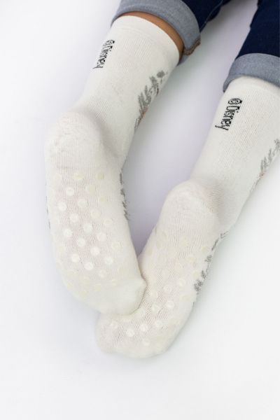 Παιδικές αντιολισθητικές κάλτσες Disney ANNA ELSA 3 ζευγάρια