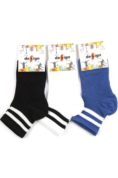 Παιδικές αθλητικές κάλτσες Design Half Angle 3 τεμάχια KID