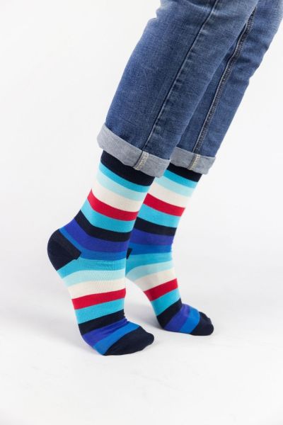 Ανδρικές Εφηβικές Fashion Κάλτσες Crazy Socks LINES
