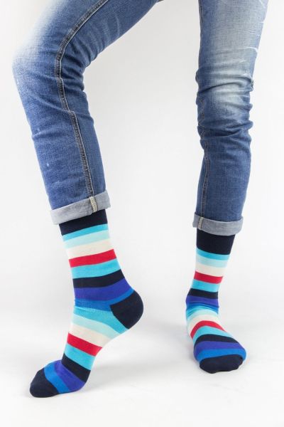 Ανδρικές Εφηβικές Fashion Κάλτσες Crazy Socks LINES