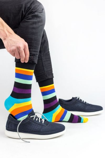 Ανδρικές Fashion Κάλτσες Crazy Socks LINES II