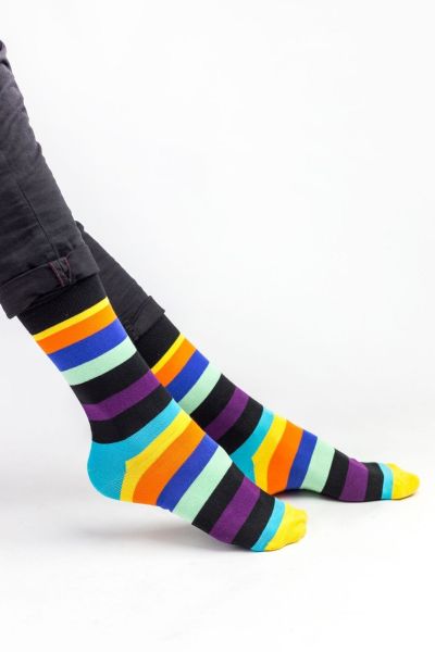 Ανδρικές Fashion Κάλτσες Crazy Socks LINES II