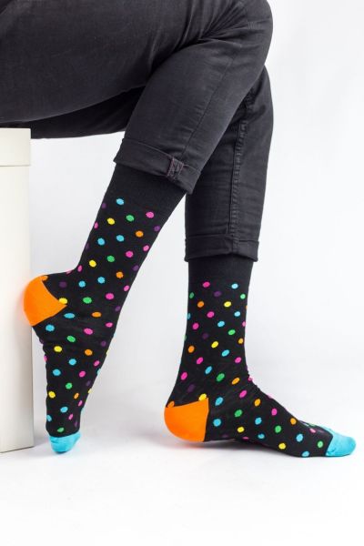 Ανδρικές Fashion Κάλτσες Crazy Socks MINI DOTS II