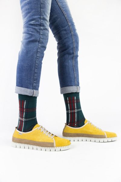 Ανδρικές Εφηβικές Fashion Κάλτσες Crazy Socks TARTAN