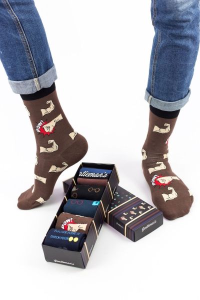 Ανδρικές fashion κάλτσες  Soma Socks GENTLEMAN 5 Ζευγάρια