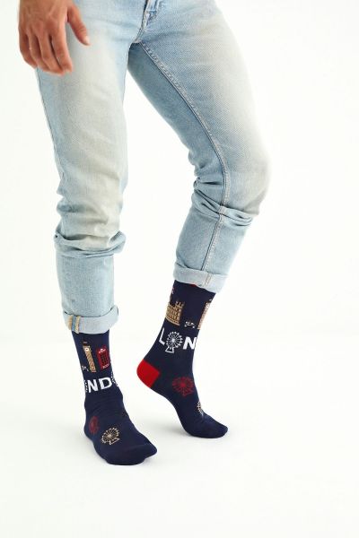 Ανδρικές fashion κάλτσες  Soma TRAVEL 3 Ζευγάρια