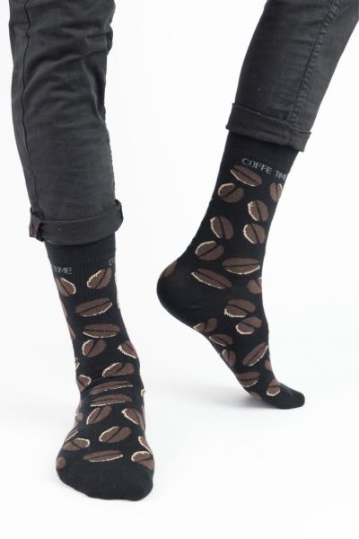 Ανδρικές Fashion Κάλτσες Trendy COFFEE