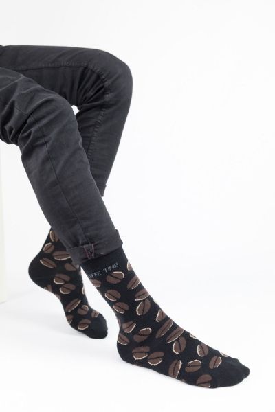 Ανδρικές Fashion Κάλτσες Trendy COFFEE