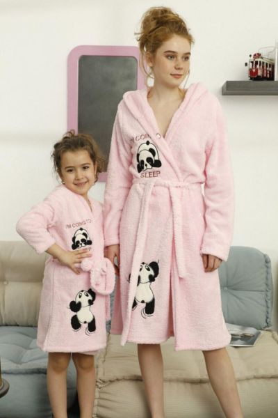 Γυναικεία Fleece Ρόμπα siyah inci I'M GOING TO SLEEP