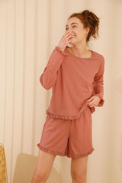 Γυναικείο Homewear Σορτσάκι Sexen LOLITA PINK