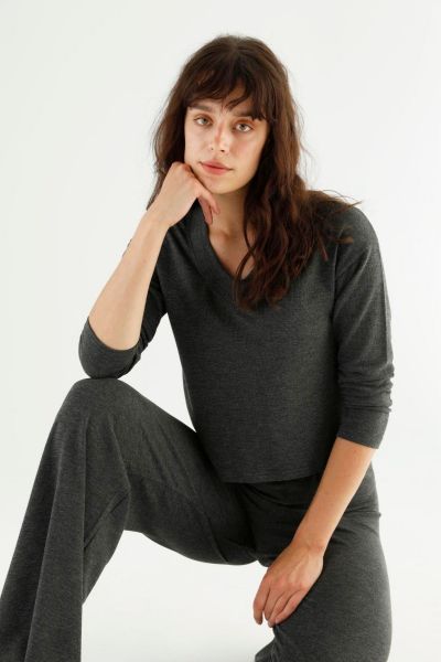 Γυναικείο Homewear Μακρύ Παντελόνι siyah inci CELINE