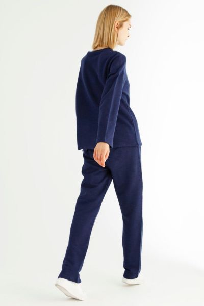Γυναικείο Homewear Μακρύ Παντελόνι siyah inci SKY