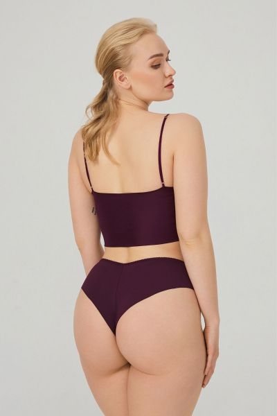Γυναικείο Laser Cut Brazilian - Plus Size CottonHill YOLANDA PURPLE